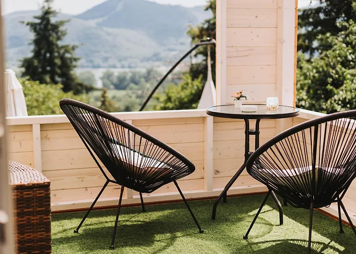 Case de vacanță Ringat-lak Panoramic Hideout Just For 2 Nagymaros